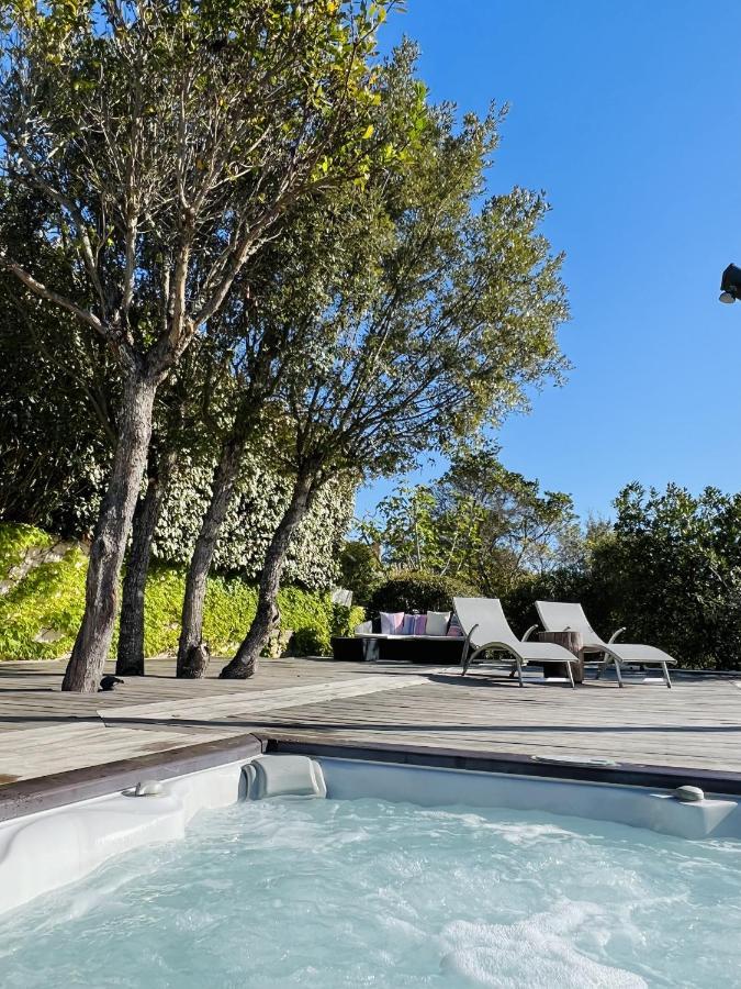 F2 Avec Jacuzzi, Petanque, A 3 Min Mer, Dans Grande Propriete ポルティシオ エクステリア 写真